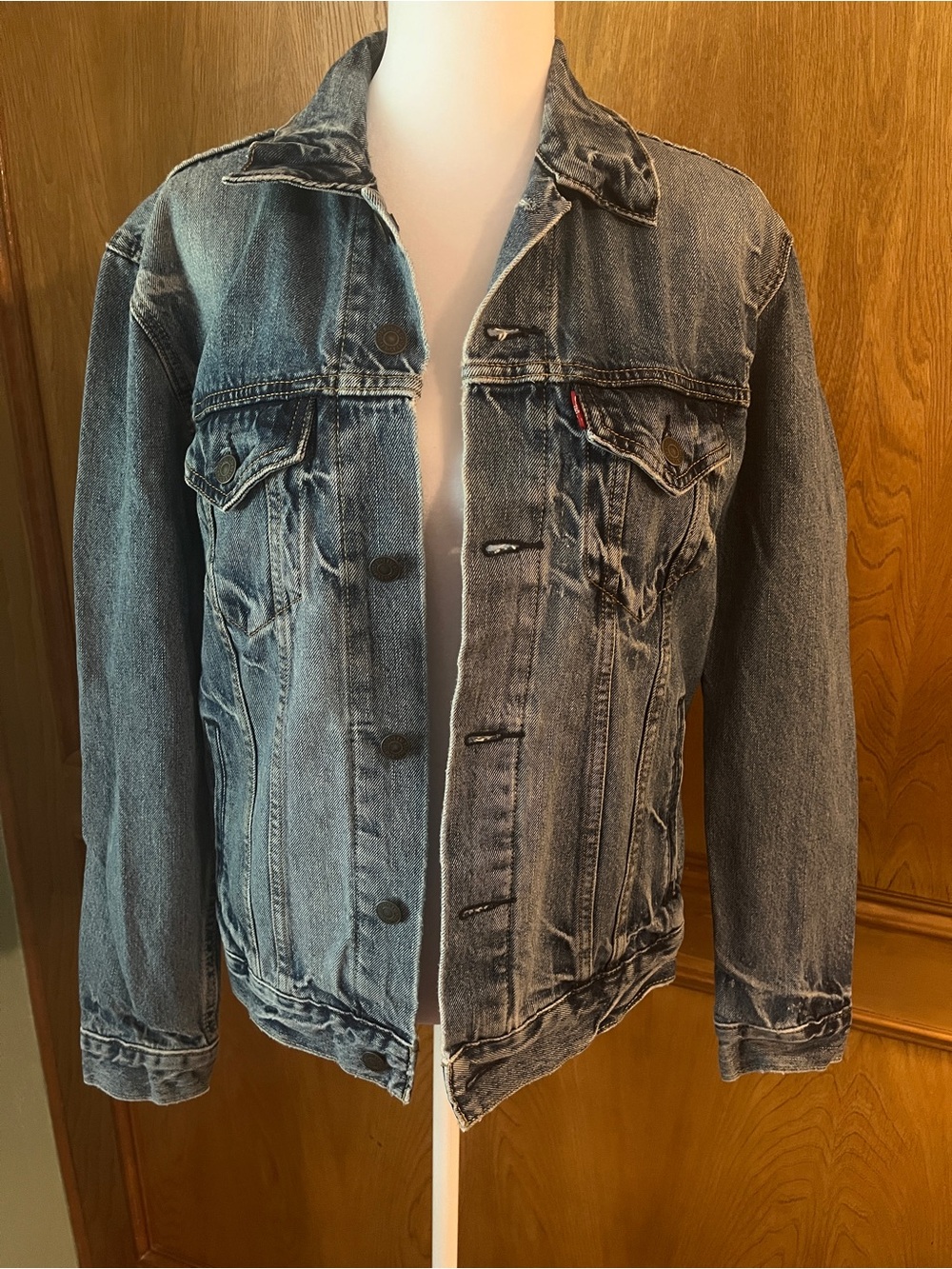 Men’s Sz S Levi's Vintage 80’s Denim Original Trucker Jean Jacket
